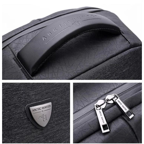 ARCTIC HUNTER τσάντα πλάτης B00193-BL με θήκη laptop 15.6, μπλε ARCTIC HUNTER τσάντα πλάτης B00193-BL με θήκη laptop 15.6, μπλε