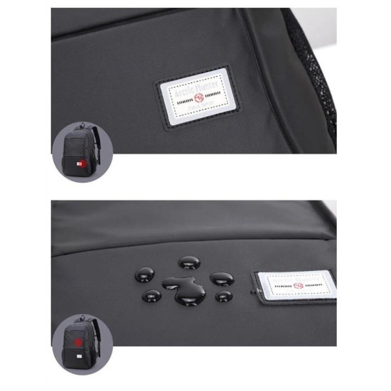 ARCTIC HUNTER τσάντα πλάτης 20005-BK με θήκη laptop, αδιάβροχη, μαύρη ARCTIC HUNTER τσάντα πλάτης 20005-BK με θήκη laptop, αδιάβροχη, μαύρη