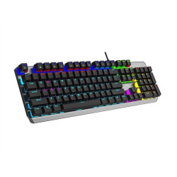 KEYBOARD AULA F2066-II MECHANICAL RGB BLACK-GREY USB EN NEW KEYBOARD AULA F2066-II MECHANICAL RGB BLACK-GREY USB EN NEW