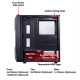 ARMAGGEDDON GAMING PC CASE ATX AERO VII BLACK - AEROVIIB