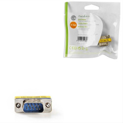 Αντάπτορας RS-232 9pin αρσ. - 9pin αρσ.