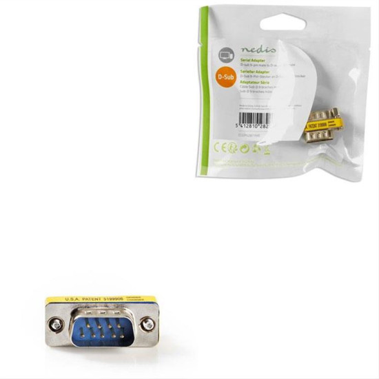 Αντάπτορας RS-232 9pin αρσ. - 9pin αρσ.