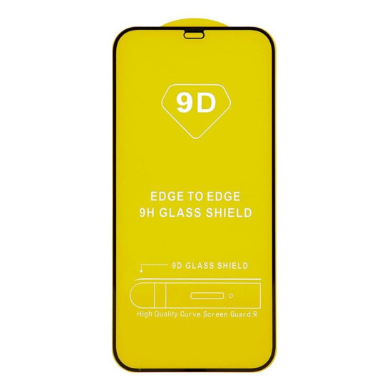 Tempered Glass 9D iPhone 7 / 8 black frame OEM0101030