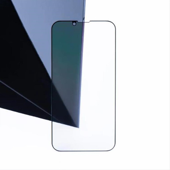 5D Full Glue Tempered Glass - for iPhone 13/13 Pro / 14 (Privacy) black