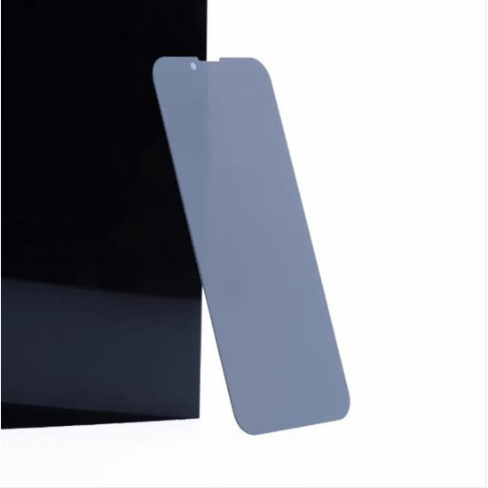 5D Full Glue Tempered Glass - for iPhone 13/13 Pro / 14 (Privacy) black