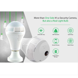 INNOTRONIC λάμπα με ενσωματωμένη κάμερα ICS-R5H, 1080p, Wi-Fi, λευκή