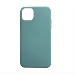 Matt TPU case for iPhone 11 gray blue GSM096532 Matt TPU case for iPhone 11 gray blue GSM096532