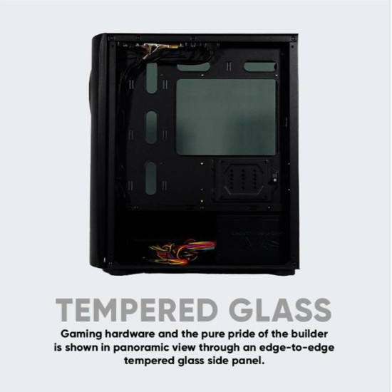 ARMAGGEDDON PC CASE TRON HOLO 3 MATX BLACK - HOLO3B ARMAGGEDDON PC CASE TRON HOLO 3 MATX BLACK - HOLO3B