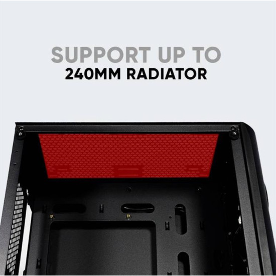 ARMAGGEDDON PC CASE TRON HOLO 3 MATX BLACK - HOLO3B ARMAGGEDDON PC CASE TRON HOLO 3 MATX BLACK - HOLO3B