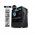 ARMAGGEDDON ATX RGB GAMING PC CASE TRON HOLO 5 BLACK - HOLO5B