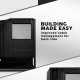ARMAGGEDDON ATX RGB GAMING PC CASE TRON HOLO 5 BLACK - HOLO5B ARMAGGEDDON ATX RGB GAMING PC CASE TRON HOLO 5 BLACK - HOLO5B