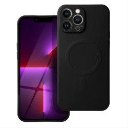Silicone Mag Cover case for IPHONE 13 PRO MAX black