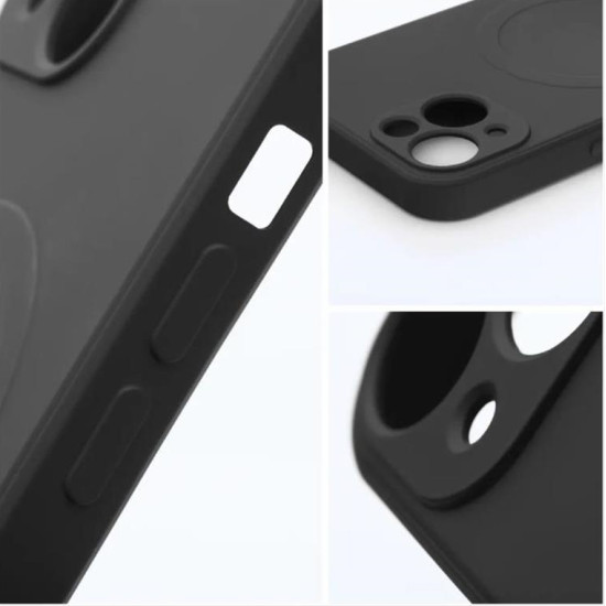 Silicone Mag Cover case for IPHONE 13 PRO MAX black