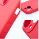 Silicone Mag Cover case for IPHONE 13 MINI red