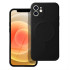 Silicone Mag Cover case for IPHONE 12 black