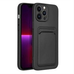 Forcell CARD Case for IPHONE 14 PRO MAX (6.7) black