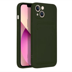 Forcell CARD Case for IPHONE 14 PLUS (6.7) green