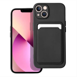 Forcell CARD Case for IPHONE 14 PLUS (6.7) black