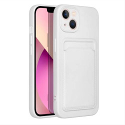 Forcell CARD Case for IPHONE 14 PLUS (6.7) white