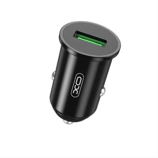 XO car charger CC35 QC 3.0 18W 1x USB black GSM107998 XO car charger CC35 QC 3.0 18W 1x USB black GSM107998