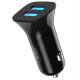 XO car charger CC31 2x USB 2,4A black GSM106737
