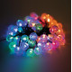 String Light Solar LED CRYSTAL BALLS SCB61 6,5m 30 balls multicolor Forever Light RTV100188