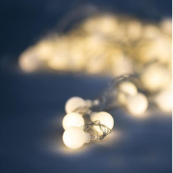 String Light LED FROSTED BALLS FB51 5m 30 balls warm white 230V Forever Light RTV100235 String Light LED FROSTED BALLS FB51 5m 30 balls warm white 230V Forever Light RTV100235