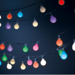 String Light LED FROSTED BALLS FB53 5m 30 balls multicolor 230V Forever Light RTV100237