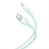 XO cable NB212 USB - Lightning 1,0 m 2,1A green GSM117358