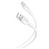 XO cable NB212 USB - microUSB 1,0 m 2,1A white GSM117362