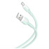 XO cable NB212 USB - microUSB 1,0 m 2,1A green GSM117363