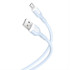 XO cable NB212 USB - microUSB 1,0 m 2,1A blue GSM117364