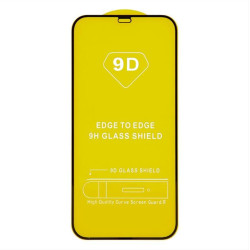 Tempered Glass 9D iPhone 12 Pro Max 6,7" black frame OEM0101026
