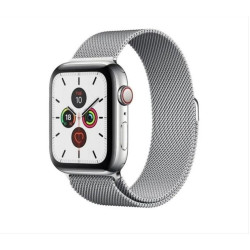 Magnetic Strap Watch Strap 6/5/4/3/2 / SE (40mm / 38mm) Magnetic Band Bracelet Bracelet Silver