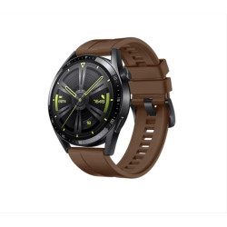 Strap One silicone band strap bracelet bracelet for Huawei Watch GT 3 42 mm brown