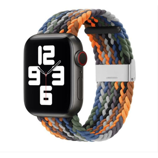 Strap Fabric Watch 7 Band 7/6 / SE / 5/4/3/2 (45mm / 44mm / 42mm) Braided Fabric Strap Watch Bracelet Pattern 6