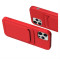 Card Case silicone wallet case with card holder documents for iPhone 11 Pro red