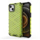 Honeycomb Case armor cover with TPU Bumper for iPhone 13 green Honeycomb Case armor cover with TPU Bumper for iPhone 13 green