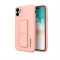 Wozinsky Kickstand Case Silicone Cover with Stand iPhone SE 2022 / SE 2020 / iPhone 8 / iPhone 7 pink