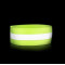Reflective strap armband for bike running jogging velcro 4cm yellow Reflective strap armband for bike running jogging velcro 4cm yellow