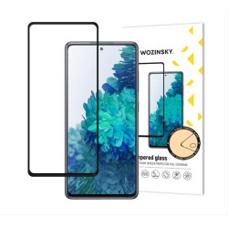 Wozinsky Super Tough Full Glue Tempered Glass Full Screen With Frame Case Friendly Samsung Galaxy A52s 5G / A52 5G / A52 4G Black