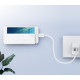 Ugreen wall mount smartphone stand for charging white (30394)