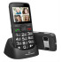 POWERTECH κινητό τηλέφωνο Sentry Eco V2 PTM-18, dual SIM, πλήκτρο SOS, μαύρο