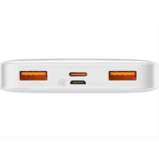 Baseus Bipow Digital Display Power Bank 10.000mAh 20W White (PPDML-L02)