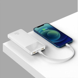 Baseus Bipow Digital Display Power Bank 10.000mAh 20W White (PPDML-L02)