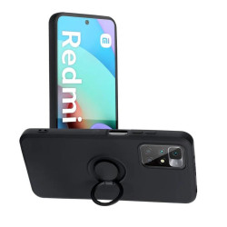 Forcell SILICONE RING Case for XIAOMI Redmi 10 black