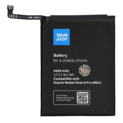 Battery for Xiaomi Redmi Note 8 PRO (BM4J) 4500 mAh Li-Ion Blue Star Battery for Xiaomi Redmi Note 8 PRO (BM4J) 4500 mAh Li-Ion Blue Star