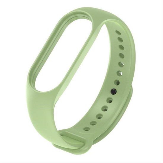 Replacement silicone band for Xiaomi Smart Band 7 strap bracelet bracelet light green