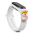 Strap Xmas Wristband for Xiaomi Mi Band 6 / Mi Band 5 Christmas Silicone Strap Bracelet White (Snowman 2)