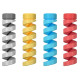 Cable cover (4 pcs) spring protection against plug damage (random colors) Cable cover (4 pcs) spring protection against plug damage (random colors)